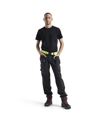 Blåkläder Werkbroek met 4-weg stretch 15221645 | Zwart/High-Vis Geel | Maat 56 - 7330509724002 Blåkläder Werkbroek met 4-weg stretch 15221645 | Zwart/High-Vis Geel | Maat 56 - 7330509724002