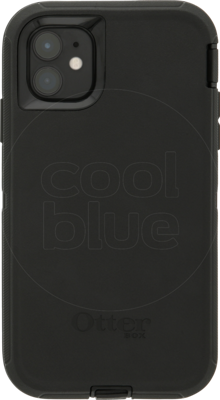 Otterbox Defender Backcover Apple iPhone 11 Zwart Met standfunctie, Stootbestendig Otterbox Defender Backcover Apple iPhone 11 Zwart Met standfunctie, Stootbestendig