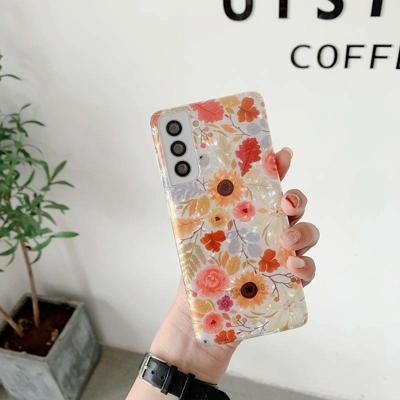 Voor Samsung Galaxy S21 + 5G geschilderd patroon TPU beschermhoes (Zonnebloem) Voor Samsung Galaxy S21 + 5G geschilderd patroon TPU beschermhoes (Zonnebloem)