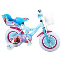 Disney Frozen 2 kinderfiets 12 inch Blauw - thumbnail