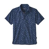 Patagonia Back Step Heren Shirt River Symbols: Stone Blue S - thumbnail