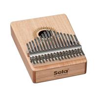Sela SE 245 Kalimba Mahogany 17 Natural met beschermhoes - thumbnail