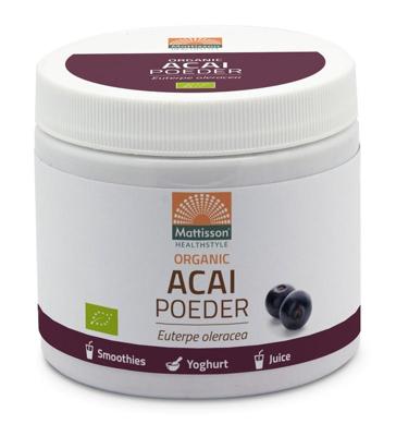 Mattisson HealthStyle Biologisch Acai Poeder Mattisson HealthStyle Biologisch Acai Poeder