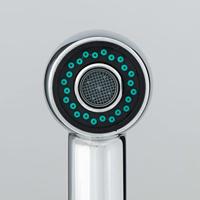 SUPRA ééngreepsmengkraan keuken met uittrekbare sproeier, chroom uittrekbare, omstelbare sproeier, 2 functies en met antikalk nozzles 90° draaibereik keramische schijven geluidsarme, verwissel - thumbnail