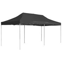 Partytent professioneel inklapbaar 6x3 m aluminium antraciet - thumbnail