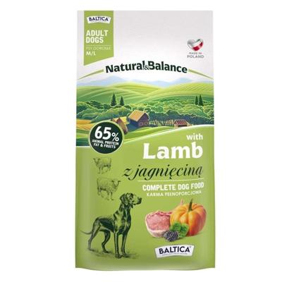 BALTICA Natural & Balance Lam M/L - droogvoer voor honden - 3kg