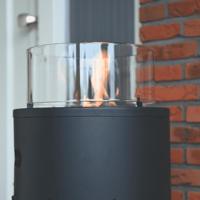 Bogo Vlam staande Gasheater Grijs 10500 Watt - thumbnail