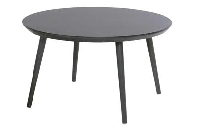 Hartman Ronde Tuintafel 'Sophie Studio' HPL, 128cm, kleur Antraciet