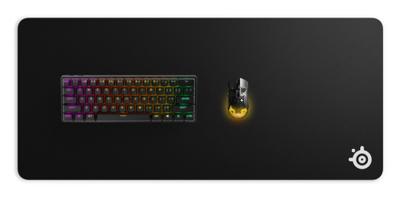 Gaming muismat - STEELSERIES - QCK XXL - met microgeweven oppervlak - 900 x 400 mm x 2 mm - zwart