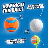 CHUCKIT ULTRA BAL SMALL 5X5X5 CM 2 ST - thumbnail