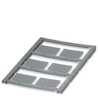 Phoenix Contact 1073989 UCT4-EMP (27X17,5) SR Opschriftlabel Montagemethode: Vergrendelen Markeringsvlak: 17.5 x 27 mm Zilver 10 stuk(s)