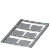 Phoenix Contact 1073989 UCT4-EMP (27X17,5) SR Opschriftlabel Montagemethode: Vergrendelen Markeringsvlak: 17.5 x 27 mm Zilver 10 stuk(s) - thumbnail