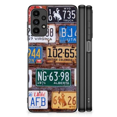 Samsung Galaxy A13 4G Silicone Back Case Kentekenplaten