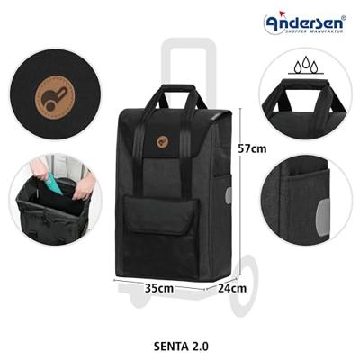 Andersen Royal Shopper Senta boodschappentrolley
