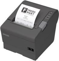 TM T88V - Kwitantieprinter - thermische lijn - Rol (8 cm) - tot 300 mm/sec - USB, serieel - donkergrijs - thumbnail