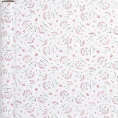 Creativ Company Inpakpapier, bloemen, b: 50 cm, 80 gr, 5 m/ 1 rol