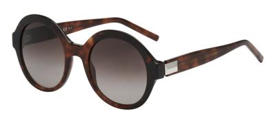 Hugo Boss zonnebril dames rond cat. 2 bruin/grijs (1205/S)