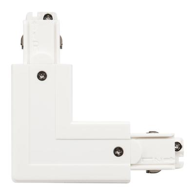 SG Shopline spanningsrail L-verbinding 3-fase Wit