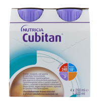 Cubitan Aroma Chocolat Flessen 4x200ml - thumbnail