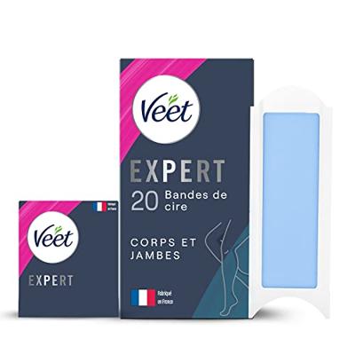 Veet Expert koude waxstrips benen sensitive 20 Stuks Veet Expert koude waxstrips benen sensitive 20 Stuks