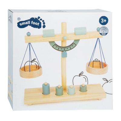 Small Foot houten weegschaal met gewichten, 5dlg. Small Foot houten weegschaal met gewichten, 5dlg.