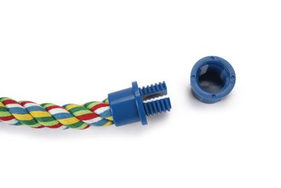 Katoenen zitstok voor vogels 37 cm