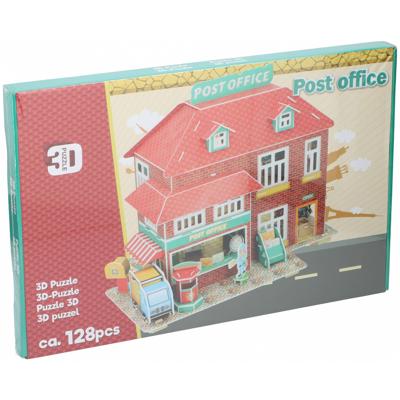 TOM 3D puzzel postkantoor junior 128 stukjes
