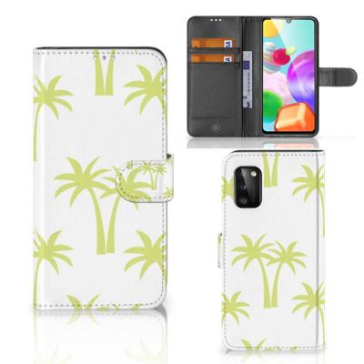 Samsung Galaxy A41 Hoesje Palmtrees