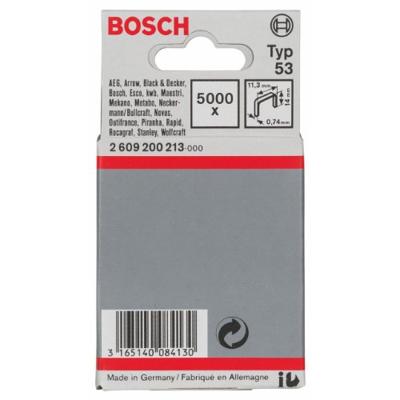 Bosch Accessoires Niet met fijne draad type 53 11,4 x 0,74 x 14 mm 5000st - 2609200213 Bosch Accessoires Niet met fijne draad type 53 11,4 x 0,74 x 14 mm 5000st - 2609200213