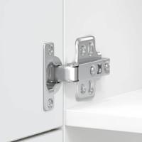 Keukenkast Lucca bewerkt hout betongrijs - thumbnail