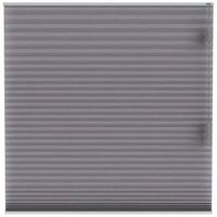 Fenstr plisségordijn Chicago dubbel 25mm lichtdoorlatend - grijs (20227) - thumbnail