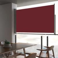 VidaXL Tuinscherm uittrekbaar 140x300 cm rood - thumbnail