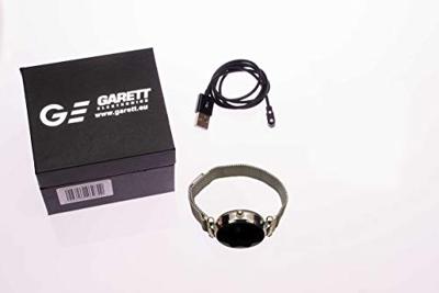 Garett Electronics Staal vrouwen Lisa Smartwatch, zilver, 5903246282825
