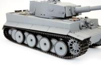 Taigen 1/24 Tiger I IR Battle Tank Middle Version - Grijs - thumbnail