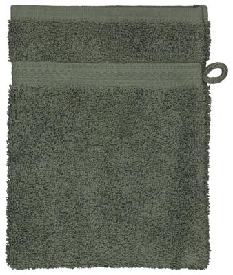 HEMA Washandje zware kwaliteit - legergroen (legergroen)