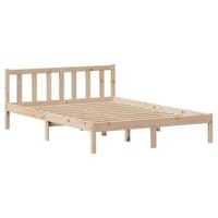 Bedframe zonder matras massief grenenhout 120x200 cm - thumbnail
