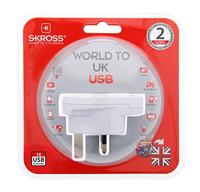 Adapter Skross 1500267 Verenigd Koninkrijk Internationaal 1 x USB - thumbnail