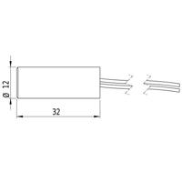 Picotronic Lasermodule Lijn Rood 5 mW LD6 50-5-5(12x32)-PL - thumbnail