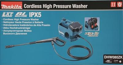 Makita DHW080ZK Hogedrukreiniger 80bar 2x18V LXT - thumbnail