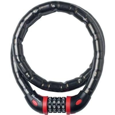 Masterlock Spiraalkabelslot, 1,0m x 18mm - 8226EURDPRO 8226EURDPRO - thumbnail