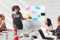 Glasbord accessoirehouder Legamaster zwart - thumbnail