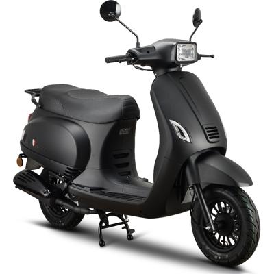 Senzo RivaLux S Matzwart - Verbrandingsmotor Scooter
