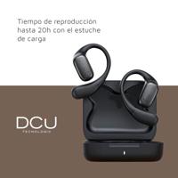 DCU TECNOLOGIC Draadloze OWS-hoofdtelefoon met luchtleidingstechnologie, zweetbestendig, dual-point-connectiviteit - thumbnail