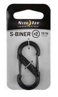 NITE Ize NI-SBP2-03-01 Karabijn S-Biner Gr. 2 76 mm x 50 mm x 25 mm 1 stuk(s) - thumbnail
