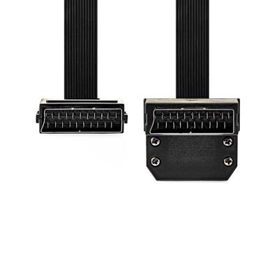 Nedis SCART-Kabel | SCART Male naar SCART Male | 2 m | 1 stuks - CVGP31045BK20 CVGP31045BK20