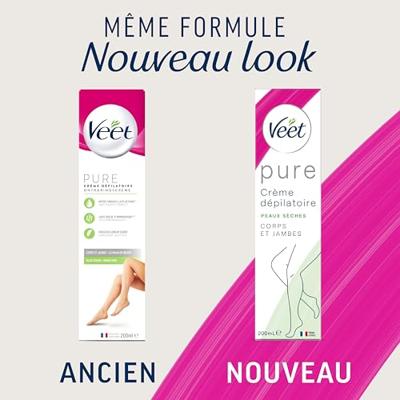 Veet Ontharingscrème Droge Huid Minima - thumbnail