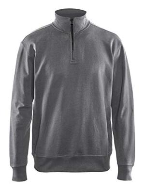 Blåkläder Sweatshirt met halve rits 33691158 | Grijs | Maat M - 7330509466377 Blåkläder Sweatshirt met halve rits 33691158 | Grijs | Maat M - 7330509466377