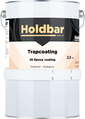 Holdbar Trapcoating Gitzwart (RAL 9005) 2,5 kg Holdbar Trapcoating Gitzwart (RAL 9005) 2,5 kg