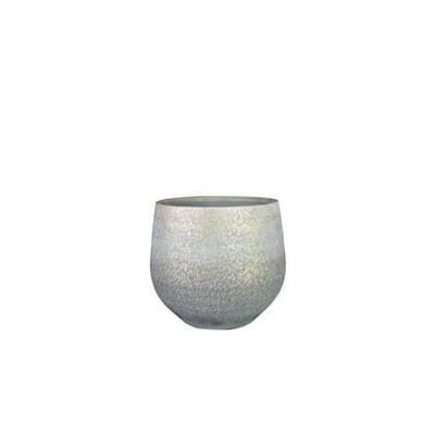 Bloempot Noor Metalic Grey Ø27cm Bloempot Noor Metalic Grey Ø27cm