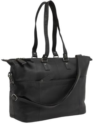 Newlooxs New looxs laptoptas verla 21l leer zwart